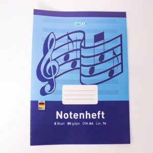 Notenheft DIN-A4