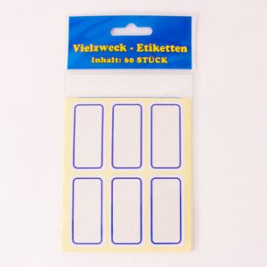 Vielzweck-Etiketten 60 Stück
