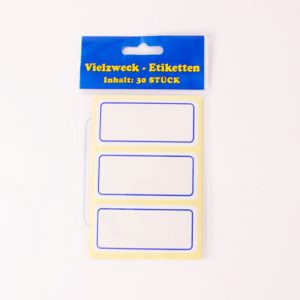 Vielzweck-Etiketten 30 Stück