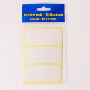 Vielzweck Etiketten