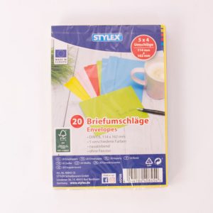 Briefumschläge DIN-C6 bunt