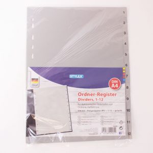Ordner Register DIN-A4