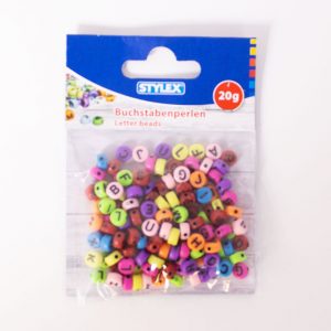 Buchstabenperlen
