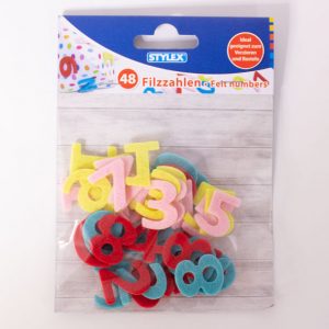 Filzzahlen 48 Stück