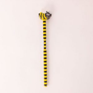 Bleistift mit Radiergummi - Biene
