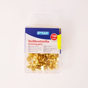 Reißbrettstifte gold
