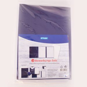 Bewerbungsmappen-Set 3 Stück
