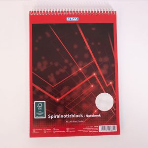 Spiralnotizblock kariert