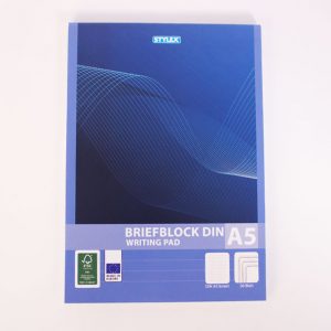 Briefblock liniert