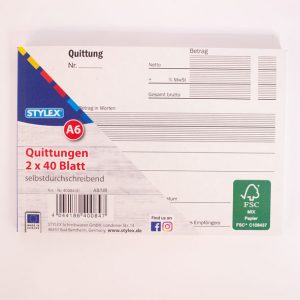 Quittungsblock