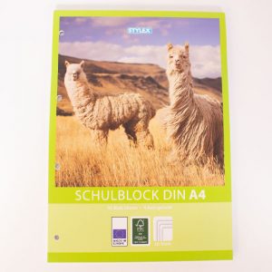 Schulblock DIN-A4 blanko